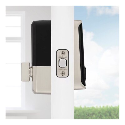 Kwikset Halo Select Wi-Fi and Matter Enabled Smart Lock, Satin Nickel